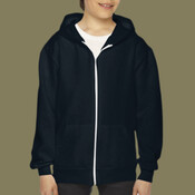F297 Youth Flex Fleece Zip Hoody