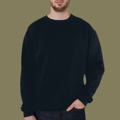 F496 Flex Fleece Crewneck Pullover Drop Shoulder Sweatshirt