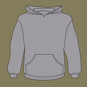 MT297 Youth Salt and Pepper Zip Hoody