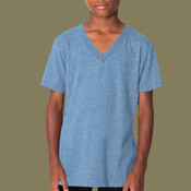 TR256 Youth Tri-Blend V-Neck T-Shirt