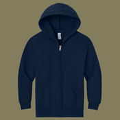 Youth NuBlend ® Full Zip Hooded Sweatshirt
