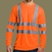 Ansi 107 Class 3 Long Sleeve Snag Resistant Reflective T Shirt