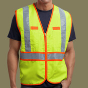 Ansi 107 Class 2 Dual Color Safety Vest