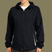 Women's Colorblock Hooded Raglan Jacket