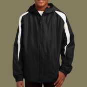 Youth Fleece Lined Colorblock Jacket