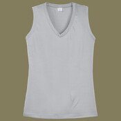 Women's Sleeveless PosiCharge ® Competitor V Neck Tee