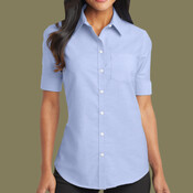 Women's Short Sleeve SuperPro Oxford Shirt