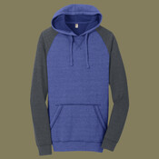 Young Mens Lightweight Fleece Raglan Hoodie
