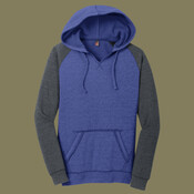 Women's Lightweight Fleece Raglan Hoodie