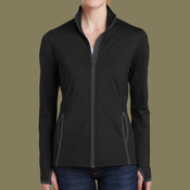 Women's Sport Wick ® Stretch Contrast Full Zip Jacket