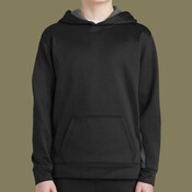 Youth Sport Wick ® Fleece Colorblock Hooded Pullover