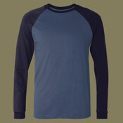Men's Long Sleeve Jersey Baseball Tee