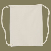 Canvas Drawstring Backpack