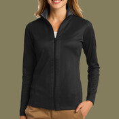 Women's Vertical Texture Full Zip Jacket