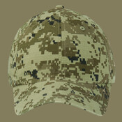 Digital Ripstop Camouflage Cap