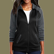 Women's Sport Wick ® Varsity Fleece Full Zip Hooded Jacket