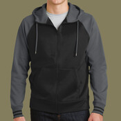 Sport Wick ® Varsity Fleece Full Zip Hooded Jacket
