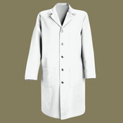 Unisex Button Front Lab Coat