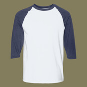Unisex Heavy Cotton™ Raglan Three-Quarter Sleeve T-Shirt