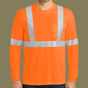 Ansi 107 Class 2 Long Sleeve Safety T Shirt