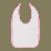 Infant Contrast Trim Premium Jersey Bib