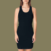 3335 2x1 Rib Racerback Dress