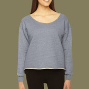 HVT316 Heavy Terry Athletic Crop Sweatshirt