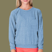 RSATR294 Youth Tri-Blend Raglan Pullover