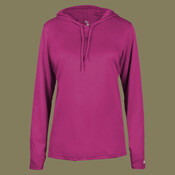 Women's B-Core Hooded Long Sleeve T-Shirt