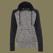 Women’s Colorblocked Cosmic Fleece Hooded Sweatshirt