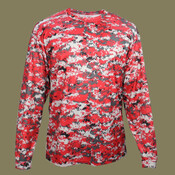 Youth Digital Camo Long Sleeve T-Shirt