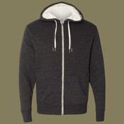 Unisex Sherpa-Lined Hooded Sweatshirt