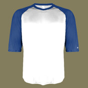 Youth B-Core Three-Quarter Sleeve Baseball T-Shirt
