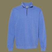 Unisex Garment-Dyed Quarter-Zip Sweatshirt