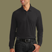 Long Sleeve Core Classic Pique Polo