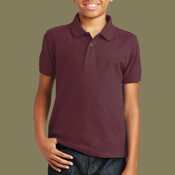 Youth Core Classic Pique Polo