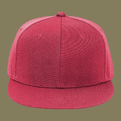 OTTO CAP® OTTO FIT® 6 Panel Mid Profile Flat Visor Baseball Cap