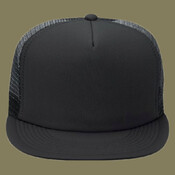 OTTO CAP® "OTTO SNAP" 5 Panel High Crown Mesh Back Trucker Snapback Hat