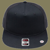 OTTO CAP® "OTTO SNAP" 5 Panel Pro Style Mesh Back Trucker Snapback Hat