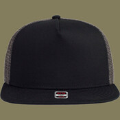 OTTO CAP® "OTTO SNAP" 5 Panel Pro Style Mesh Back Trucker Snapback Hat