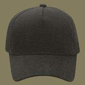 OTTO CAP® 5 Panel Mid Profile Mesh Back Trucker Hat