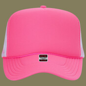 OTTO CAP 5 Panel High Crown Mesh Back Trucker Hat