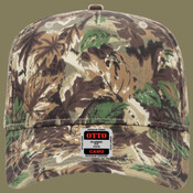 OTTO CAP® Camouflage 5 Panel Mid Profile Baseball Cap
