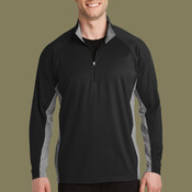 Sport Wick ® Stretch Contrast 1/4 Zip Pullover