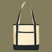 Medium Cotton Canvas Tote