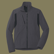 Back Block Soft Shell Jacket