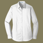 Women's Long Sleeve Carefree Poplin Shirt