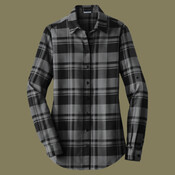 Women's Plaid Flannel Tunic