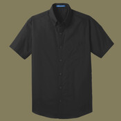 Short Sleeve Carefree Poplin Shirt