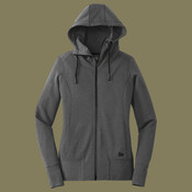 Women's Tri Blend Fleece Full Zip Hoodie